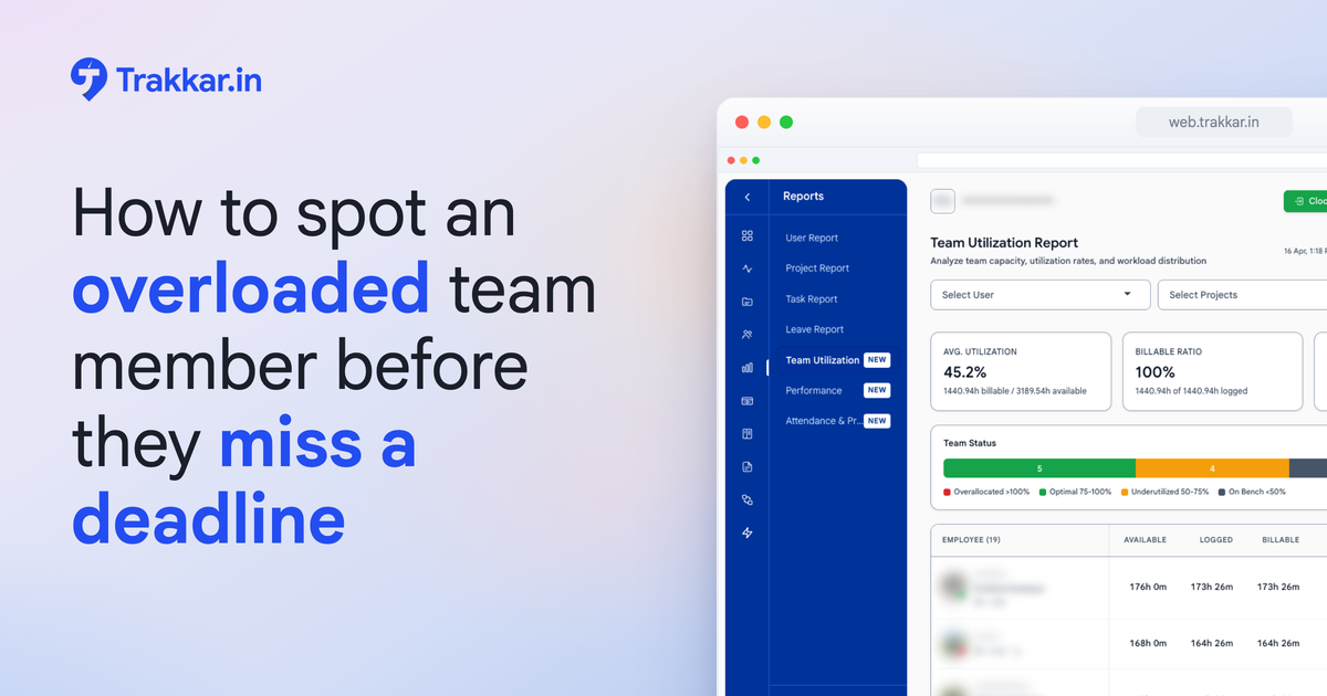 How to spot an overloaded team member before they miss a deadline